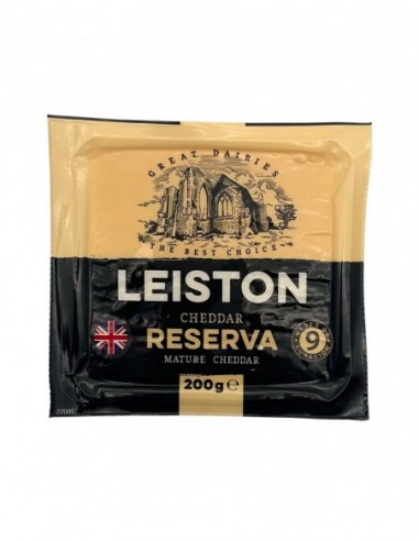 LEISTON CHEDDAR RESERVA MV. 8X200G
