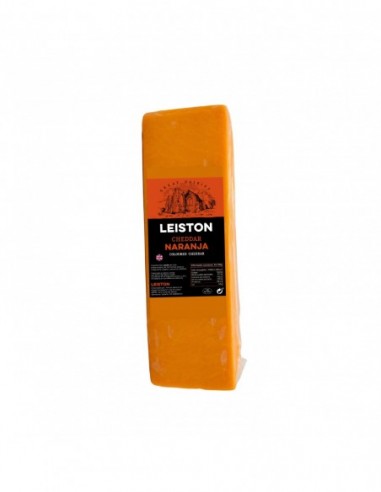 LEISTON CHEDDAR BARRA NARANJA 2X2,5K