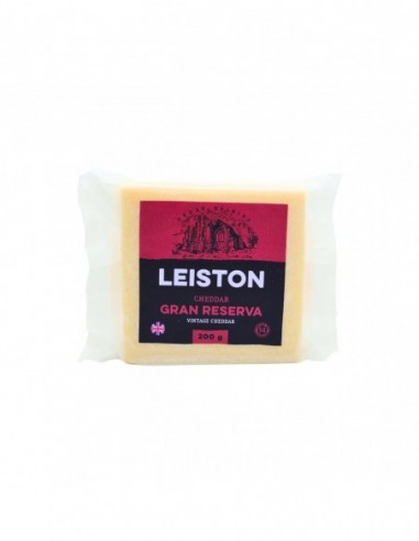 QUESO CHEDDAR GRAN RESERVA LEISTON...