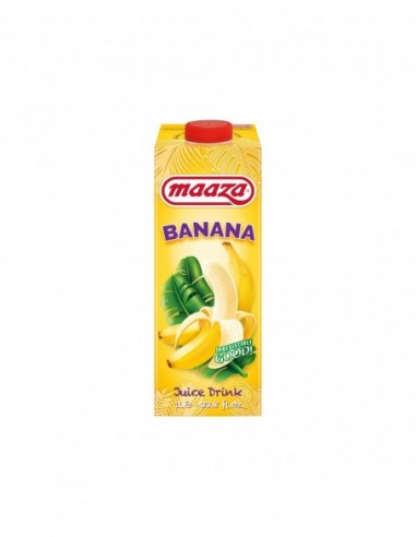 MAAZA ZUMO BANANA 12 X 1L TETRAPACK