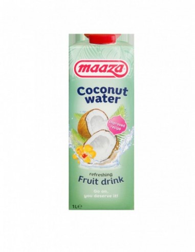 MAAZA ZUMO AGUA D COCO 6X1L BRICK