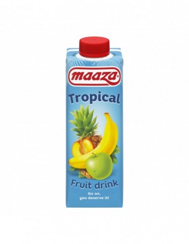 MAAZA ZUMO TROPICAL 8X33CL TETRAPACK