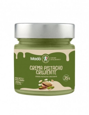 MADO CREMA PISTACHO CRUJIENTE 35% 6X200G