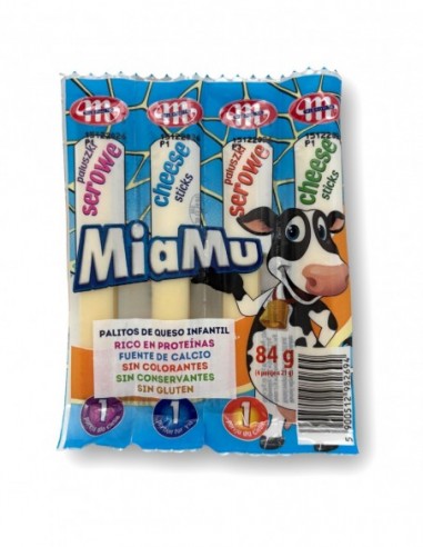 MIAMU QUESO TIRAS ORIGINAL12X84G