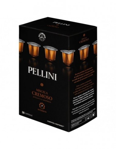 PELLINI CAFÉ CREMOSO CÁPSULAS 5(30X5,5G)