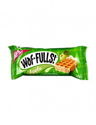 GOFRES WAFFULL MANZANA 4X12X50G