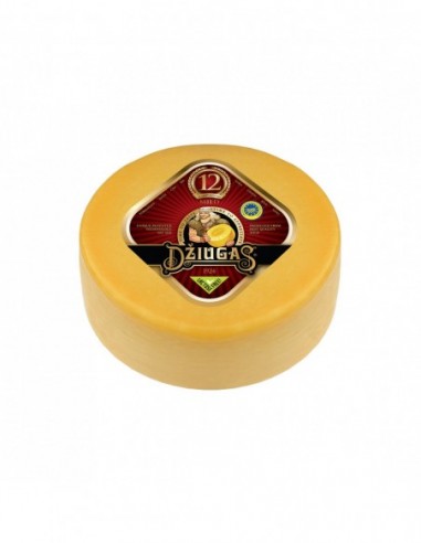 QUESO RUEDA DZIUGAS MILD12M 1X4.4KG