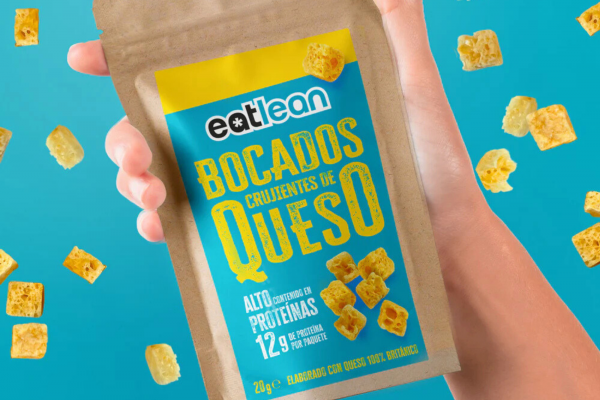 Discover Eatlean's new baked cheese snack!