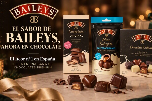 Baileys llega en forma de chocolate: descubre la nueva gama